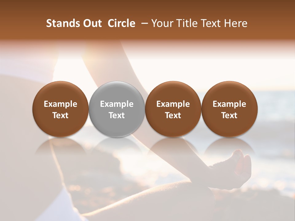 Spiritual Eastern Fresh PowerPoint Template