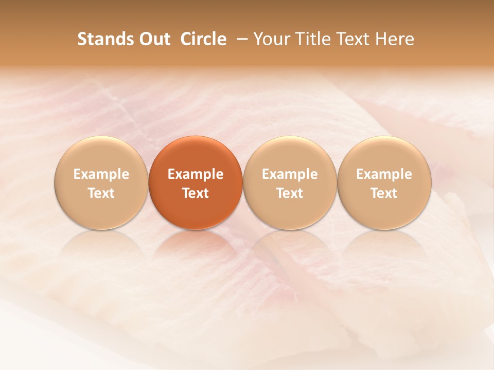 Barbecue Eat Tilapiini PowerPoint Template