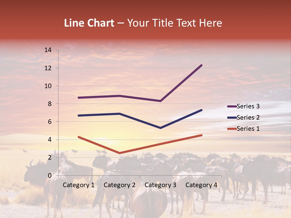 Gnu Africa Mammal PowerPoint Template