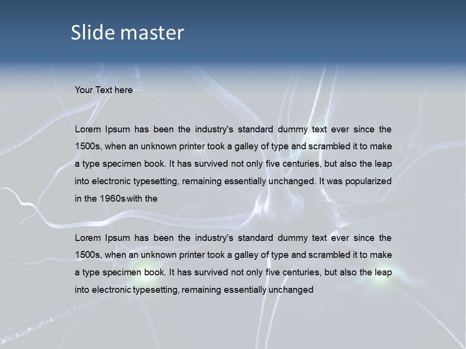 Synapse Bio Neural PowerPoint Template