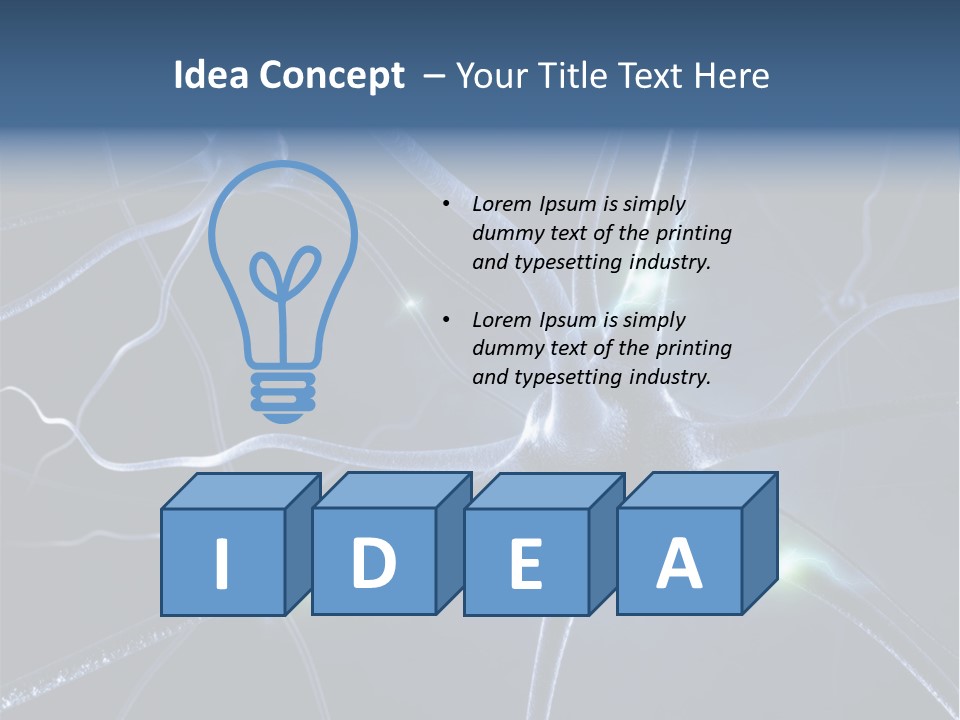 Synapse Bio Neural PowerPoint Template