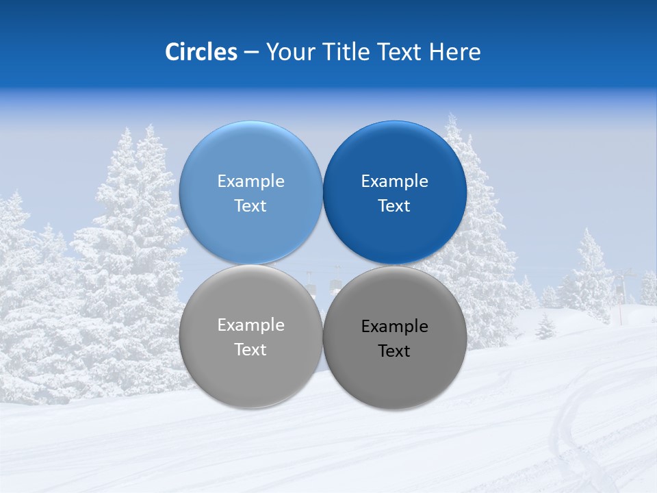 Outside Piste Sky PowerPoint Template