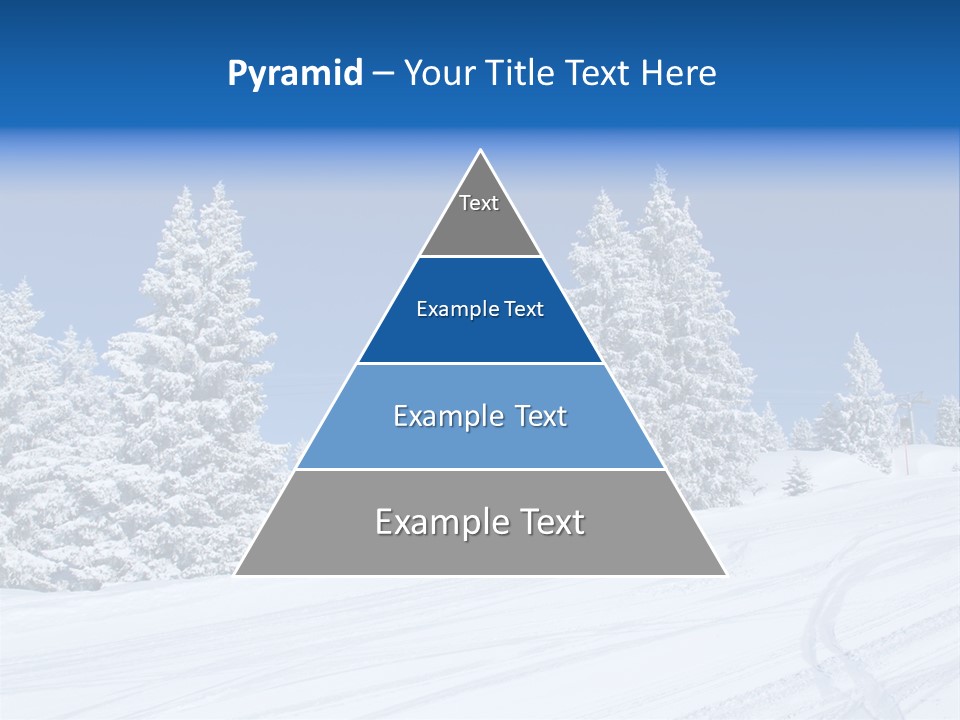 Outside Piste Sky PowerPoint Template