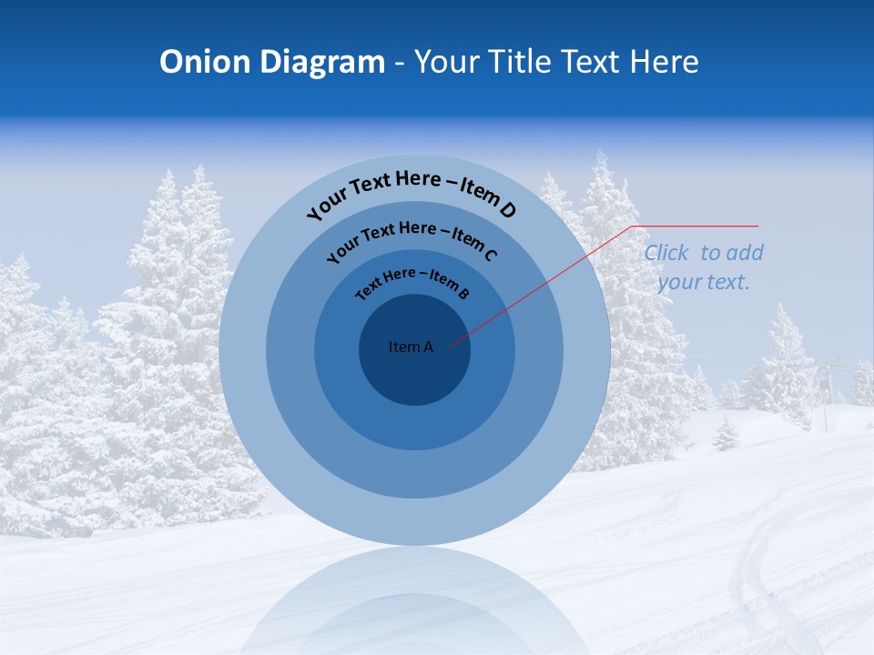 Outside Piste Sky PowerPoint Template