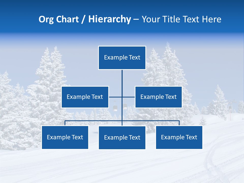 Outside Piste Sky PowerPoint Template