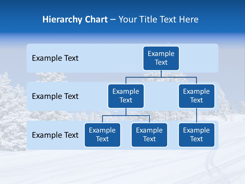 Outside Piste Sky PowerPoint Template