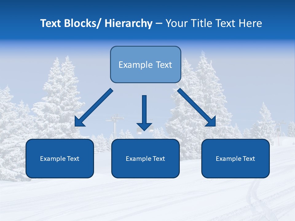 Outside Piste Sky PowerPoint Template