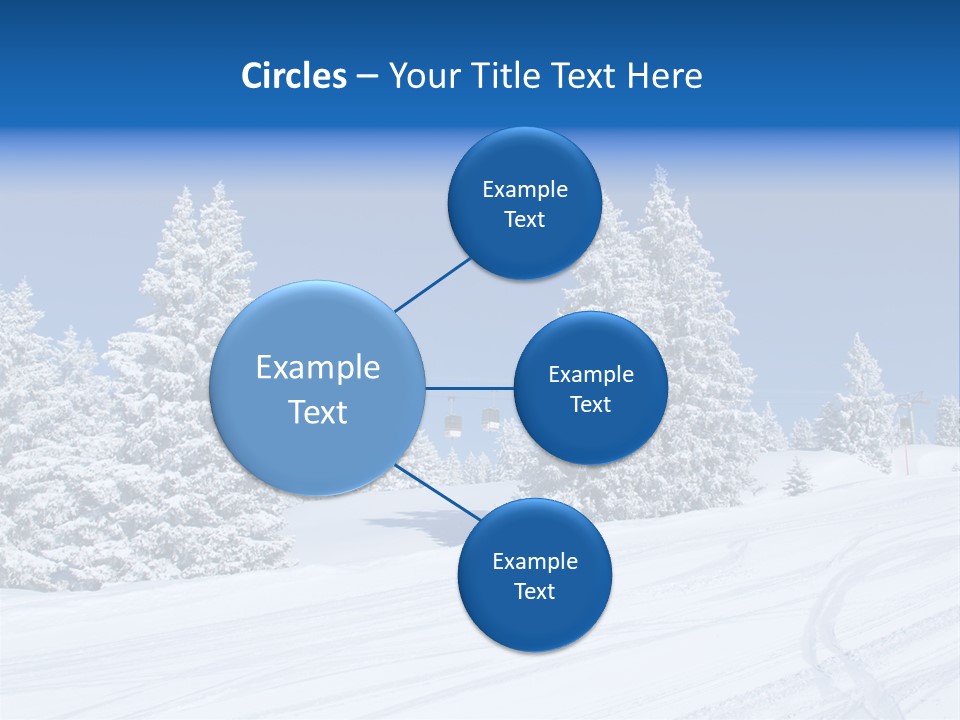 Outside Piste Sky PowerPoint Template