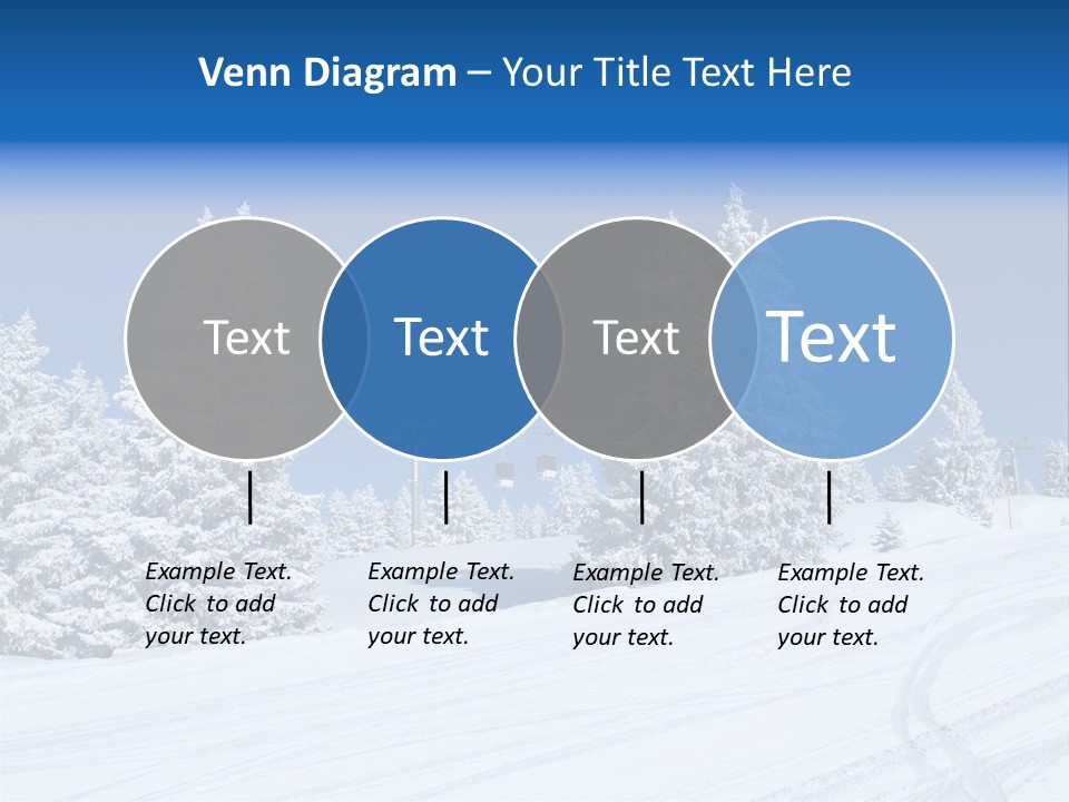 Outside Piste Sky PowerPoint Template