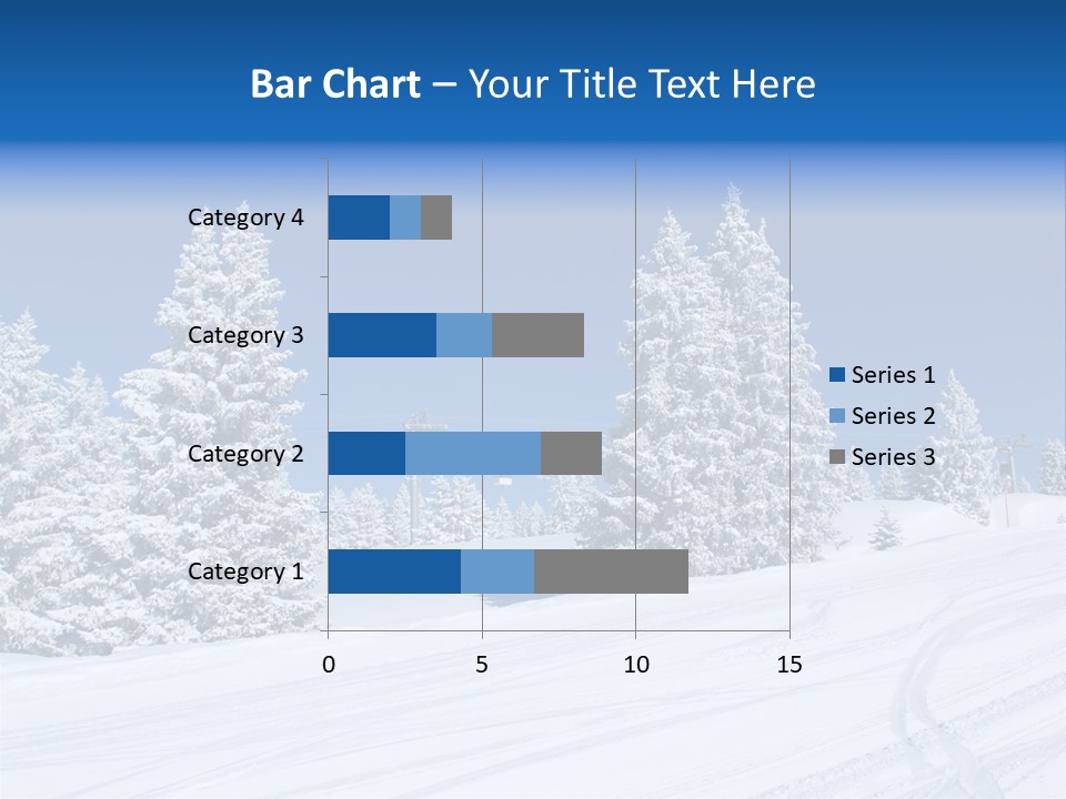 Outside Piste Sky PowerPoint Template
