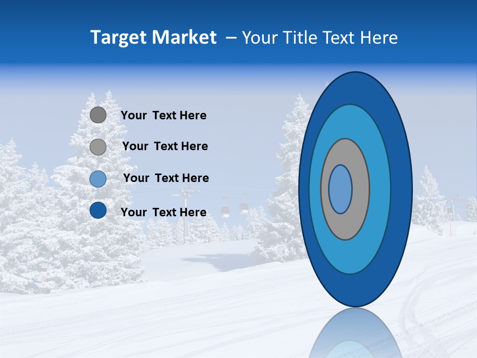 Outside Piste Sky PowerPoint Template