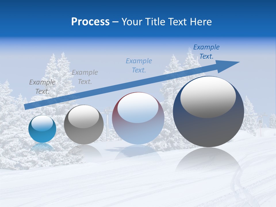 Outside Piste Sky PowerPoint Template