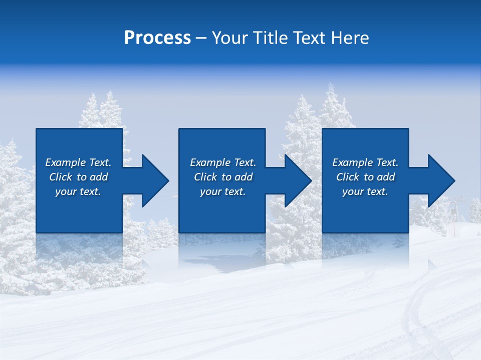Outside Piste Sky PowerPoint Template