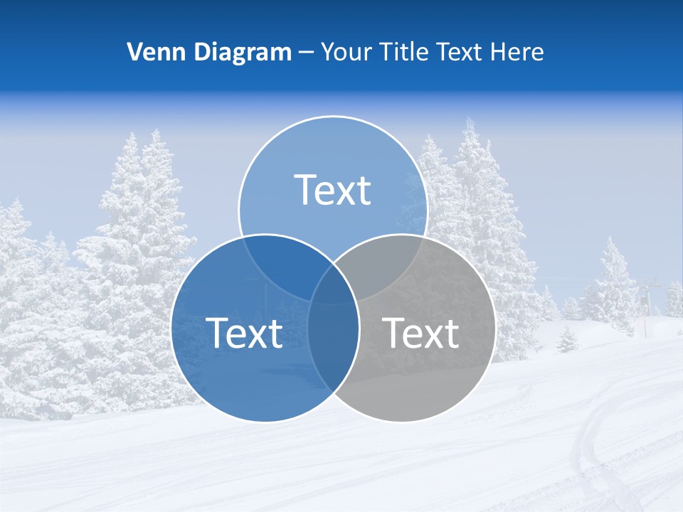 Outside Piste Sky PowerPoint Template