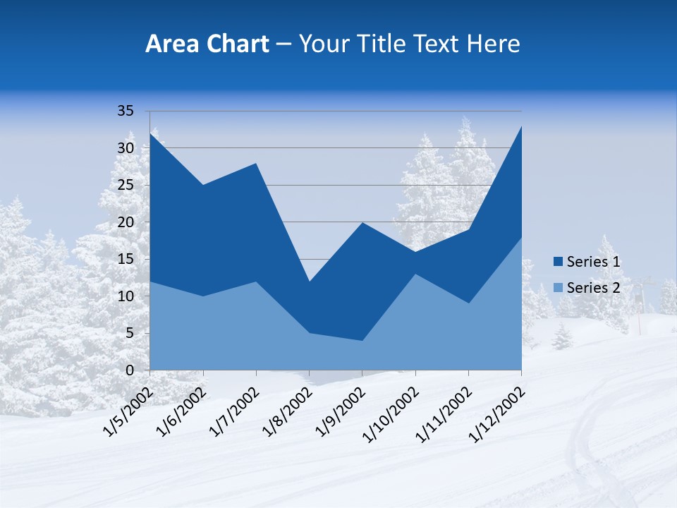 Outside Piste Sky PowerPoint Template
