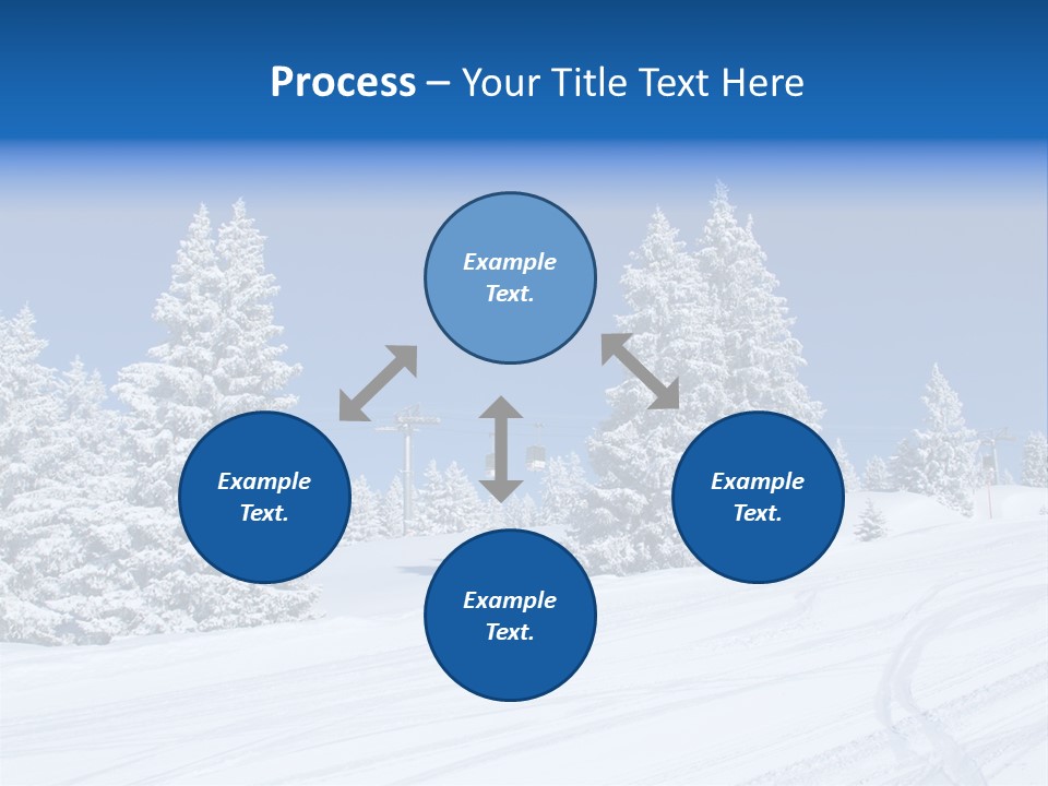 Outside Piste Sky PowerPoint Template