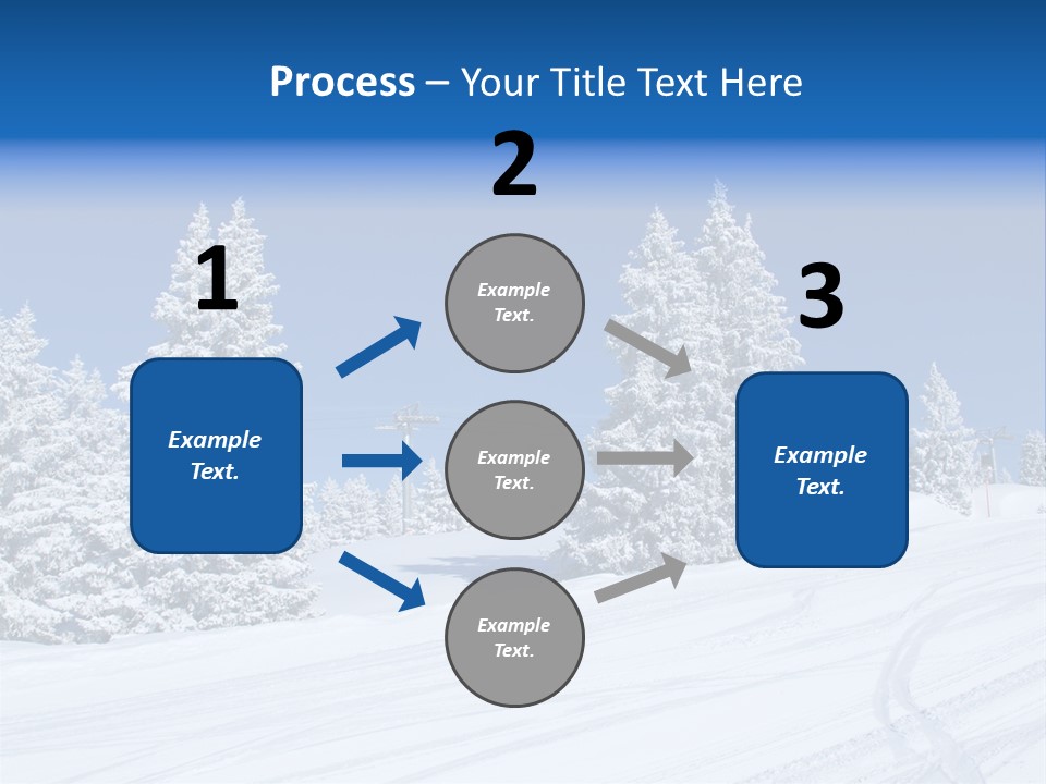Outside Piste Sky PowerPoint Template