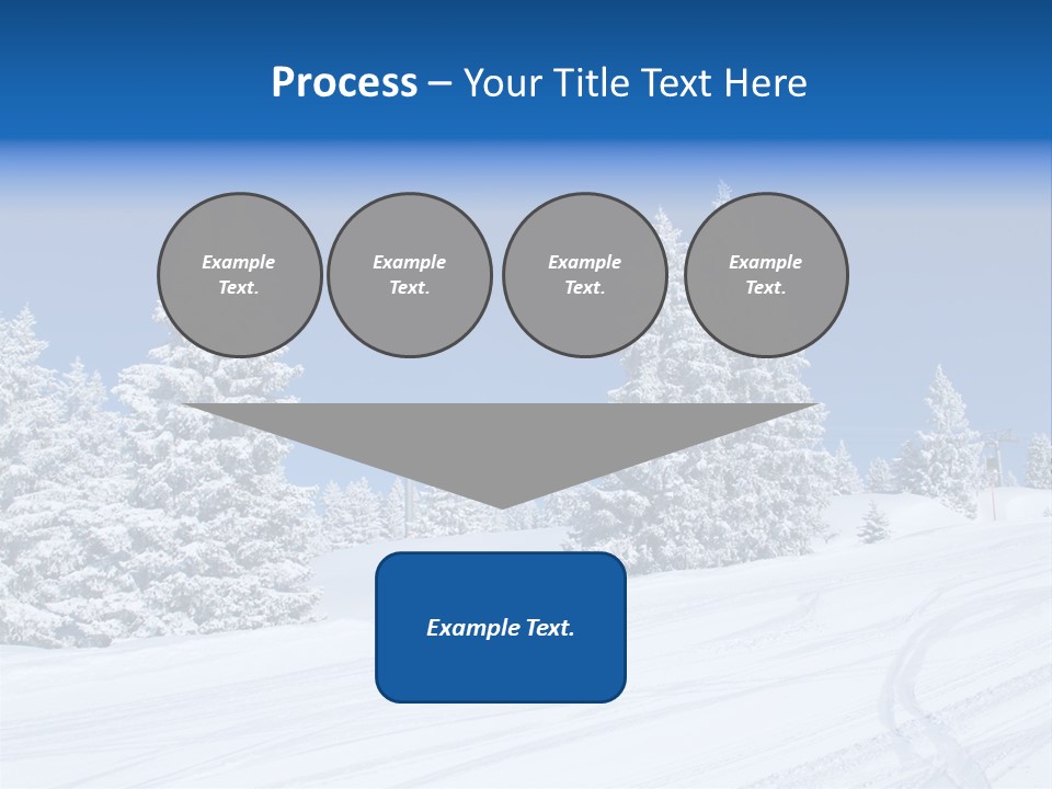 Outside Piste Sky PowerPoint Template