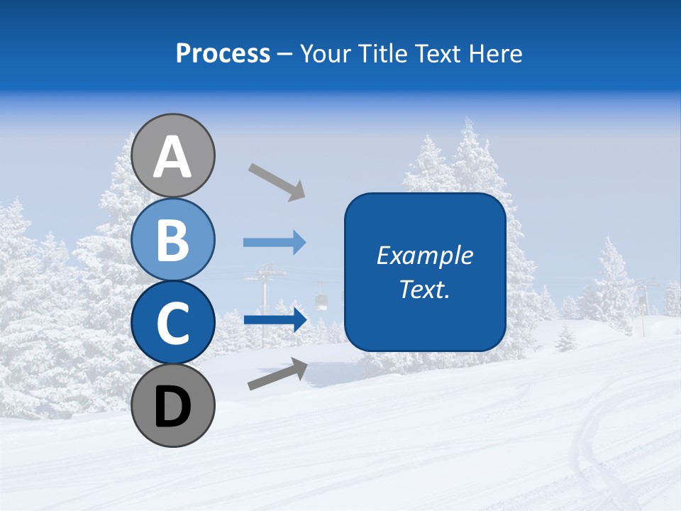 Outside Piste Sky PowerPoint Template