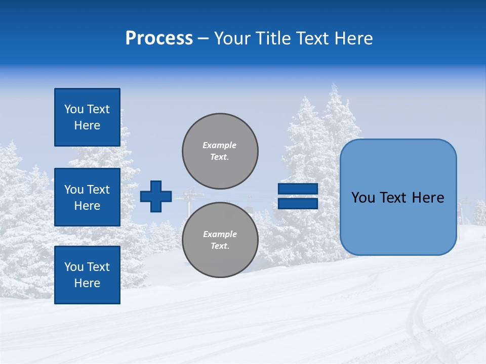 Outside Piste Sky PowerPoint Template