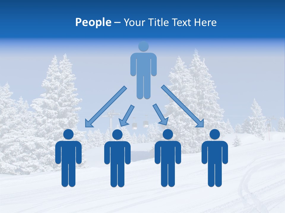 Outside Piste Sky PowerPoint Template