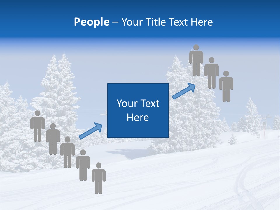 Outside Piste Sky PowerPoint Template