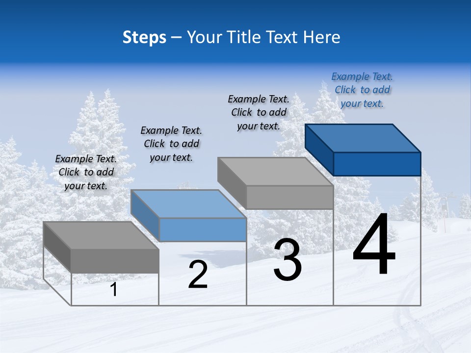 Outside Piste Sky PowerPoint Template