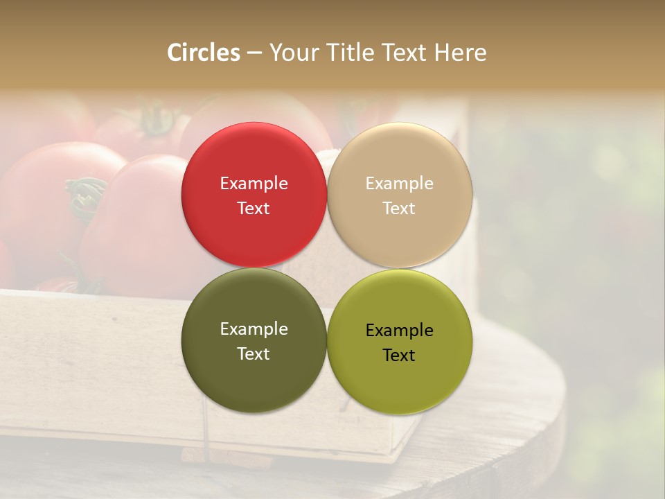Drop Round Closeup PowerPoint Template