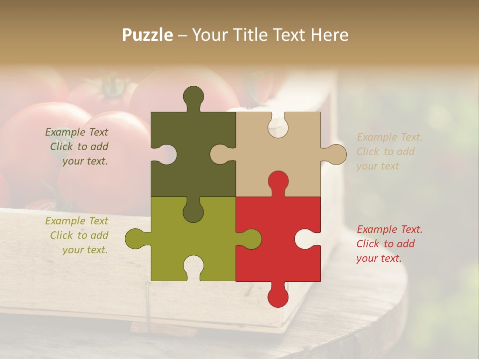 Drop Round Closeup PowerPoint Template
