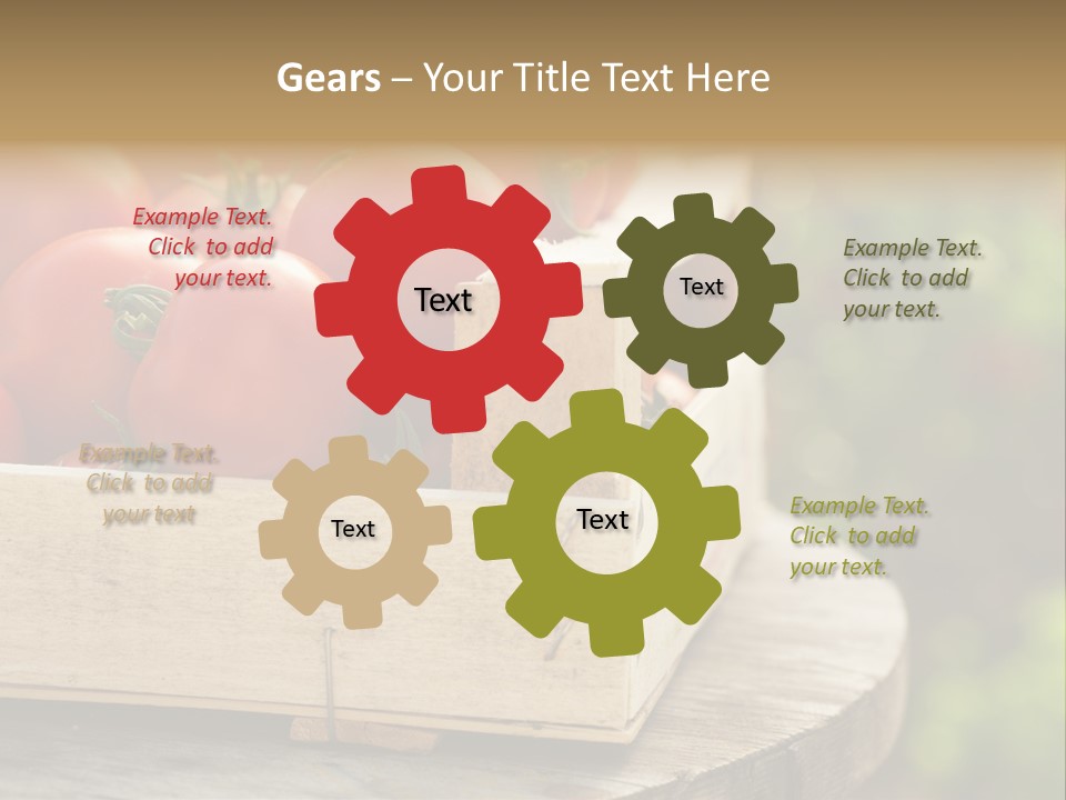Drop Round Closeup PowerPoint Template
