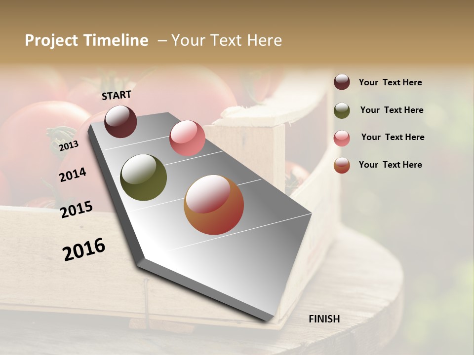 Drop Round Closeup PowerPoint Template