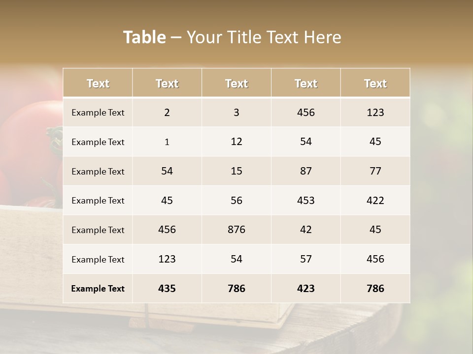 Drop Round Closeup PowerPoint Template