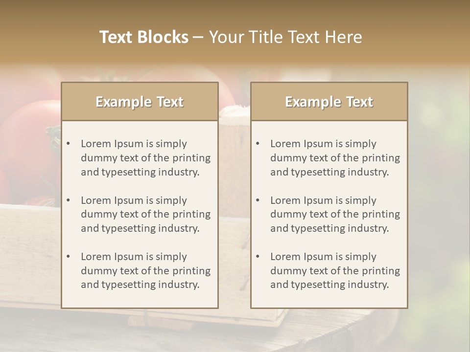 Drop Round Closeup PowerPoint Template