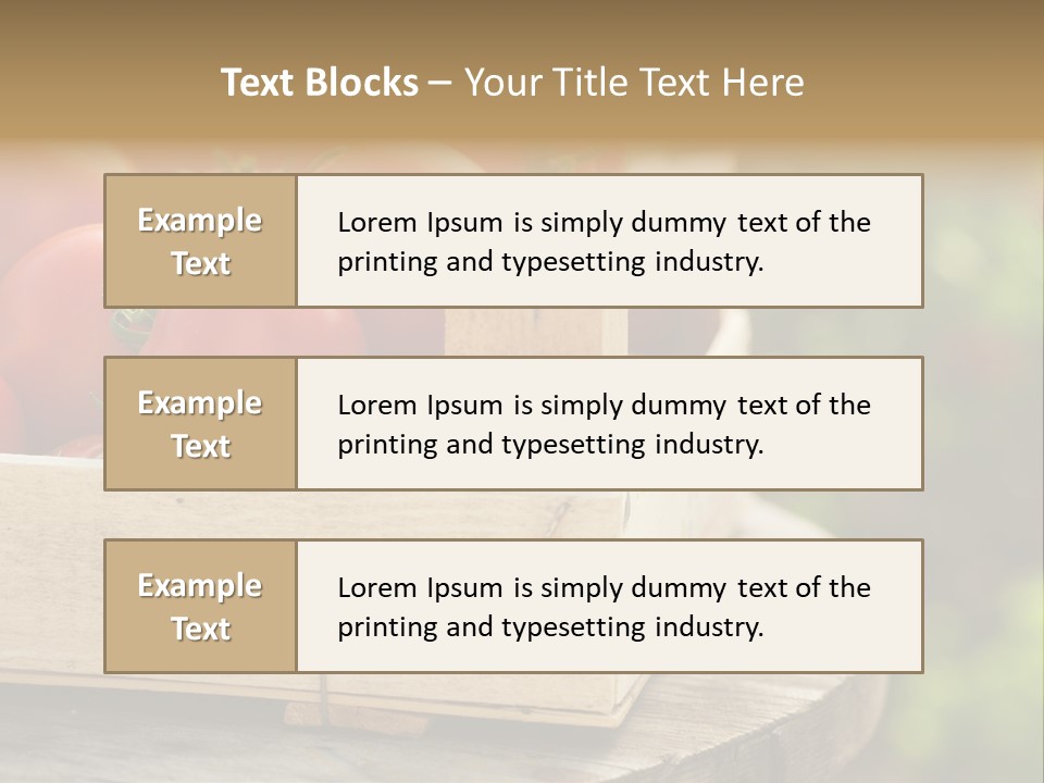Drop Round Closeup PowerPoint Template