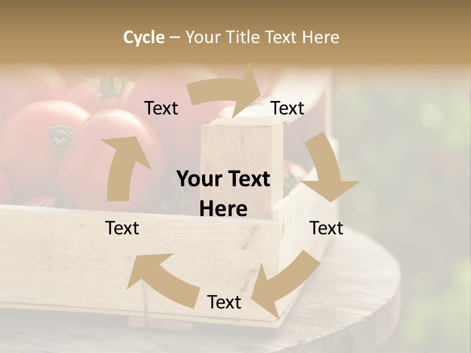 Drop Round Closeup PowerPoint Template