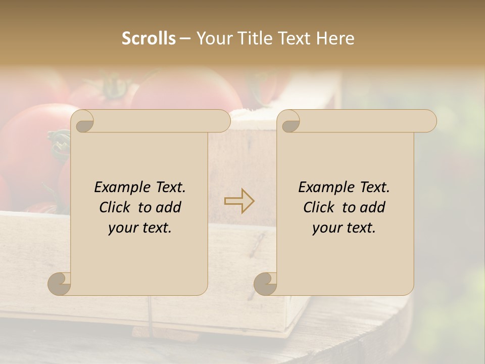 Drop Round Closeup PowerPoint Template