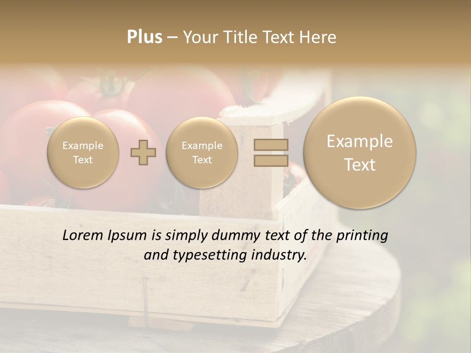 Drop Round Closeup PowerPoint Template