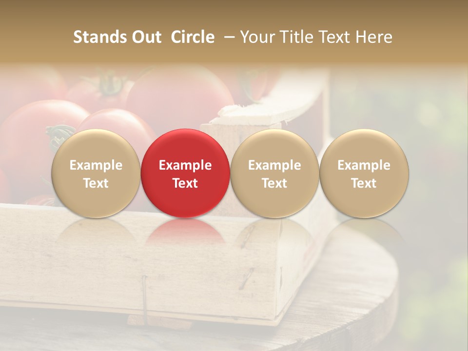 Drop Round Closeup PowerPoint Template
