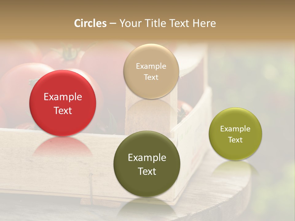 Drop Round Closeup PowerPoint Template