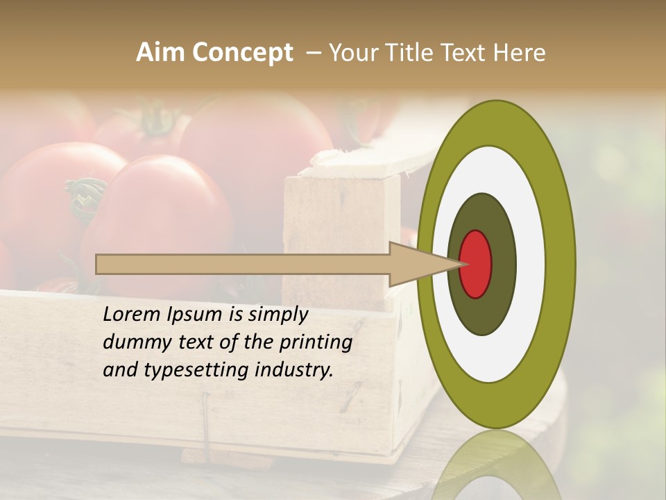 Drop Round Closeup PowerPoint Template