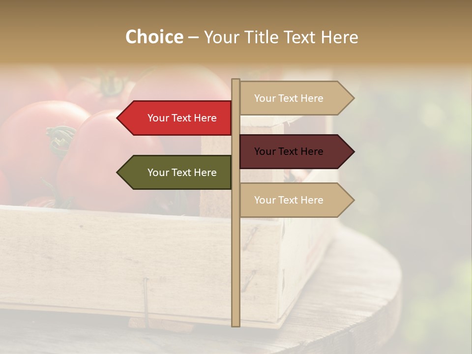 Drop Round Closeup PowerPoint Template