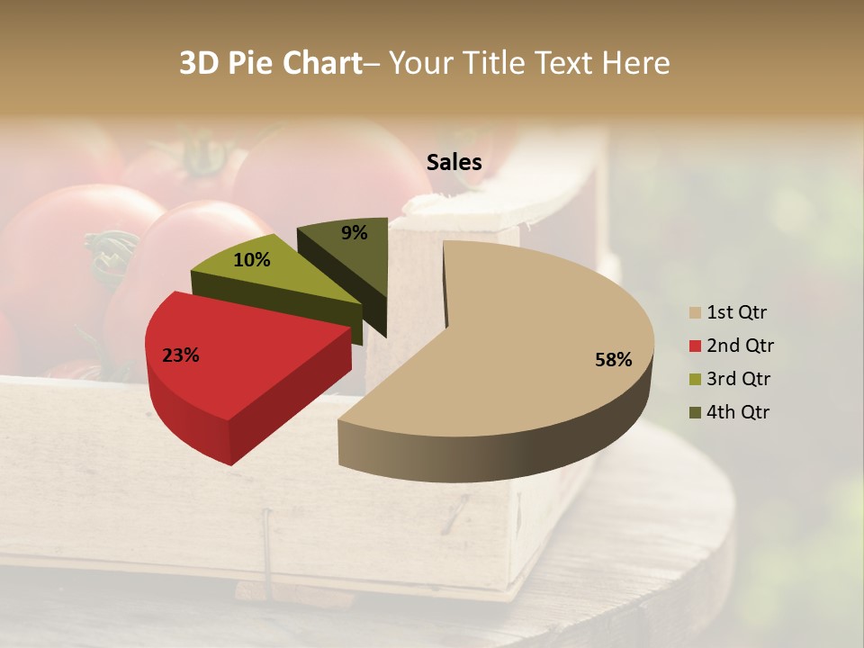 Drop Round Closeup PowerPoint Template