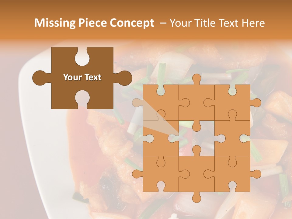 Vegetable Stir Food PowerPoint Template