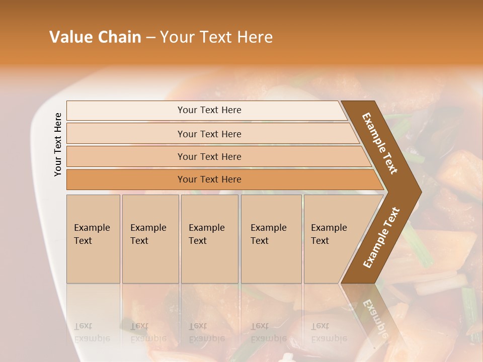 Vegetable Stir Food PowerPoint Template