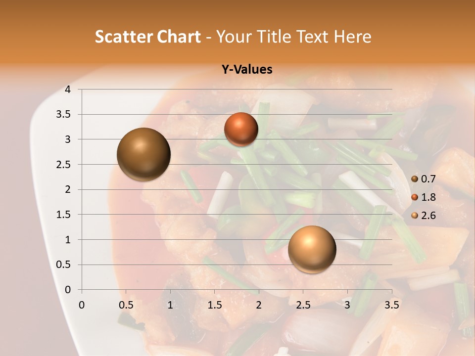Vegetable Stir Food PowerPoint Template