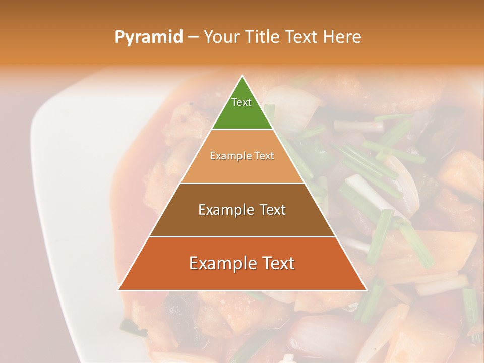 Vegetable Stir Food PowerPoint Template