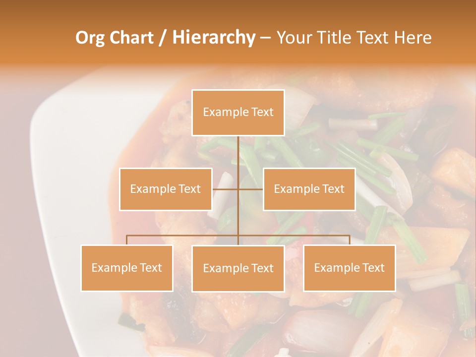 Vegetable Stir Food PowerPoint Template