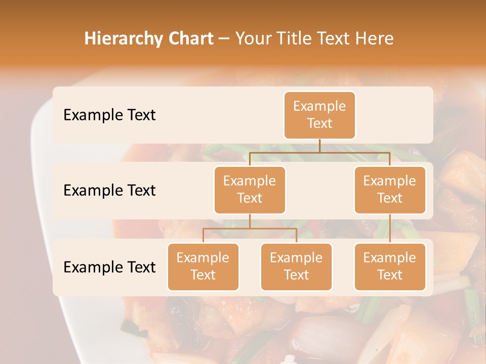 Vegetable Stir Food PowerPoint Template