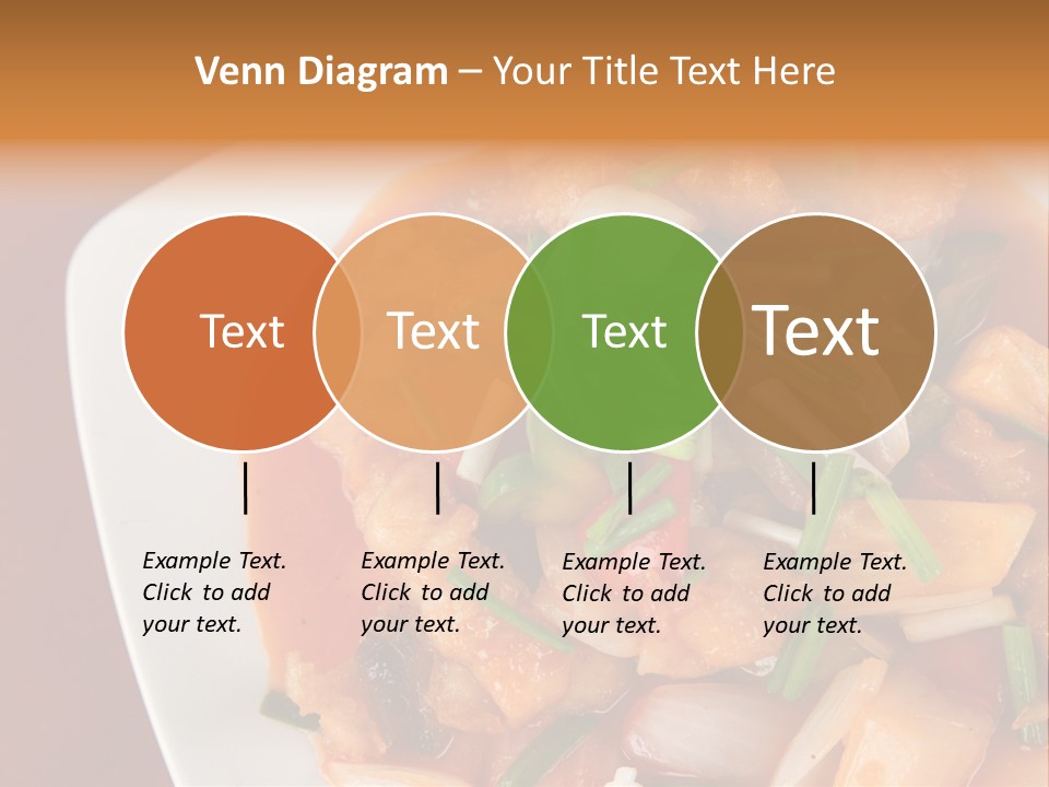 Vegetable Stir Food PowerPoint Template