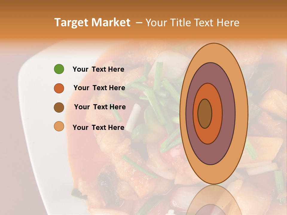 Vegetable Stir Food PowerPoint Template